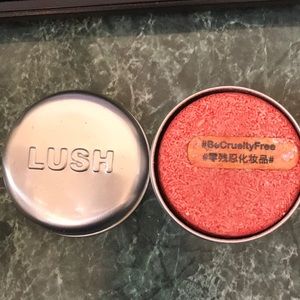 LUSH #BeCrueltyFree shampoo bar